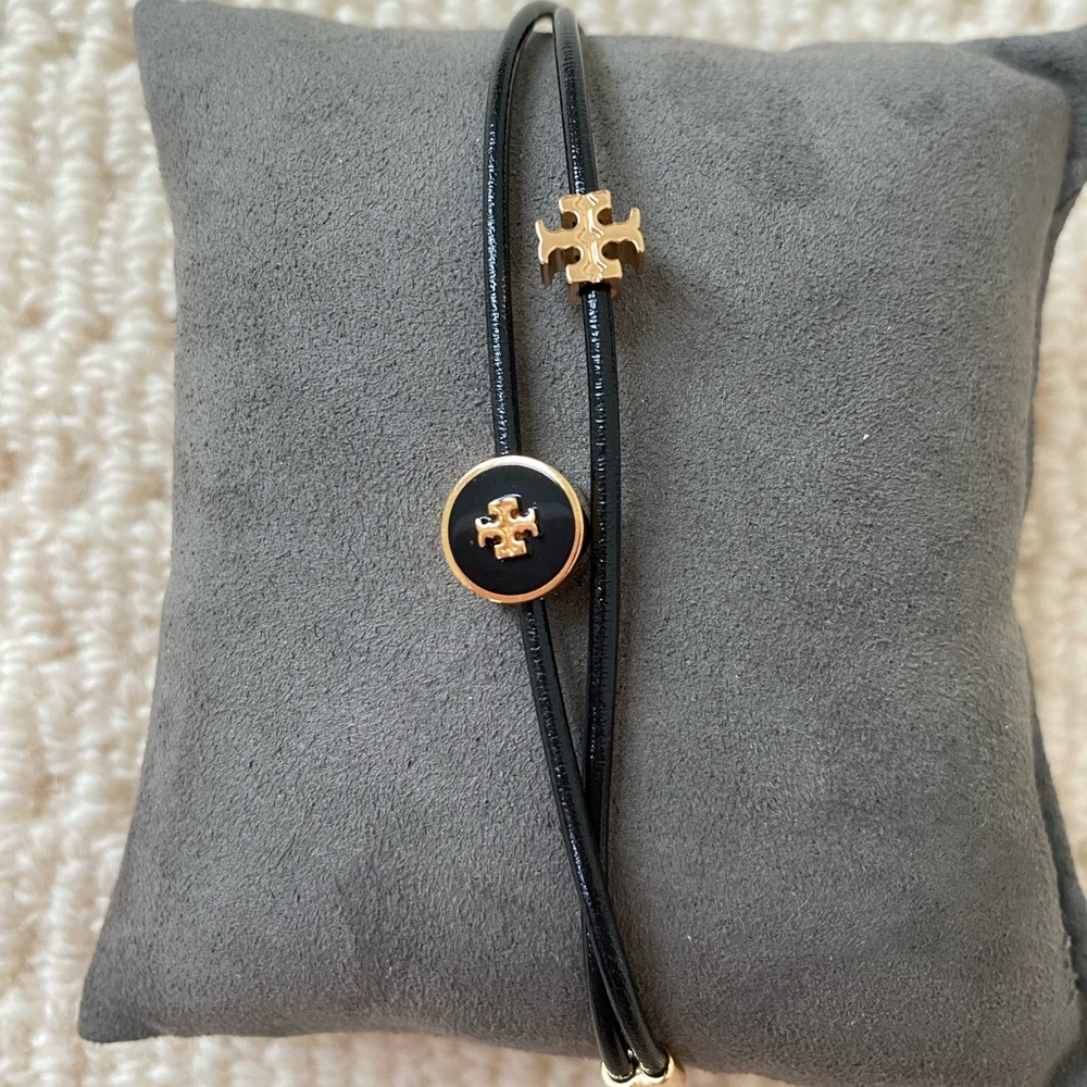 Tory Burch Logo Plaque Bracelet